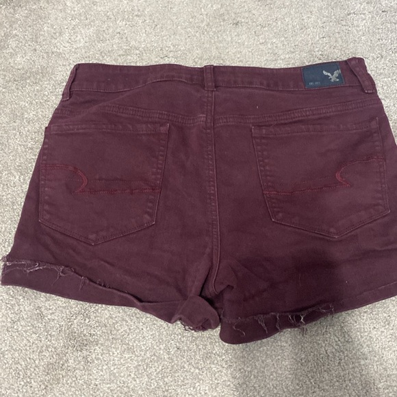 AE Jean shorts. Size 12. Super stretch, high rise shortie. - Picture 2 of 4